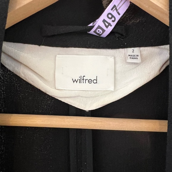 ARITZIA WILFRED Chevalier Jacket black, size 2 - Picture 5 of 6